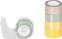 Материал Heyda 203584541 Декоративна лента Yellow 1