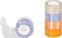 Materiaal Heyda 203584543 Decoratieve tape Lilac 1
