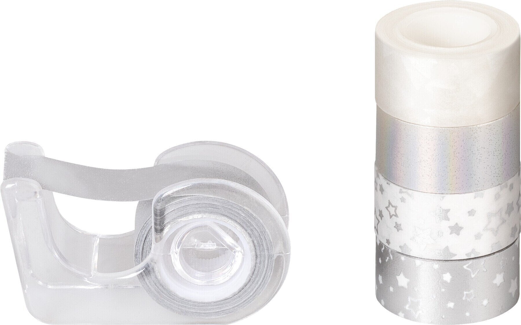 Material Heyda 203584562 Decorative Tape Silver 1