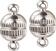 Materiaal Knorr Prandell 212235475 Gesp / Sluiting Silver 14×8 mm 2