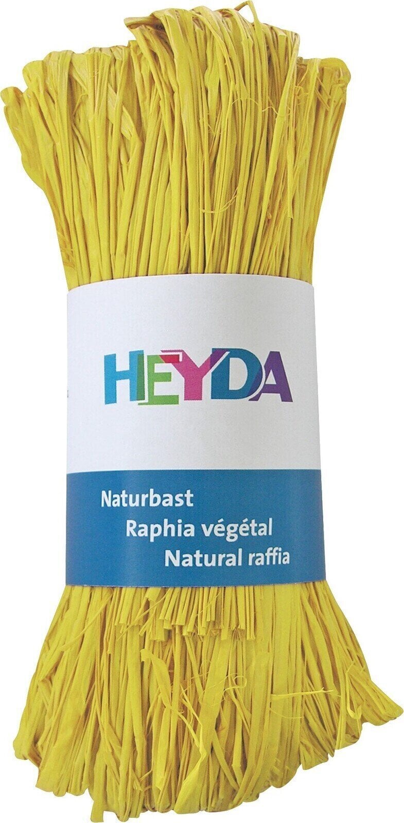 Material Heyda 204887788 Raffia Light Yellow 50 g 1