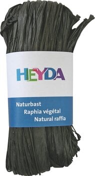 Materiaal Heyda 204887789 Raffia Black 50 g 1 - 1