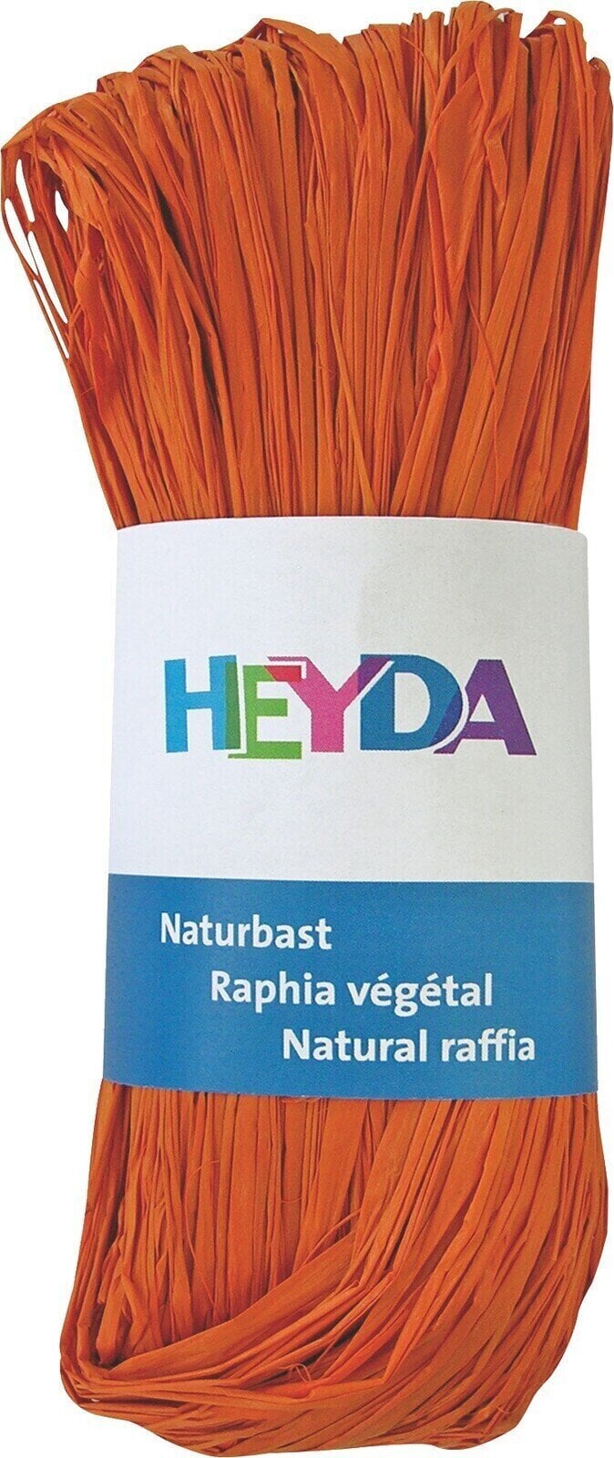 Материал Heyda 204887794 Рафия Orange 50 g 1