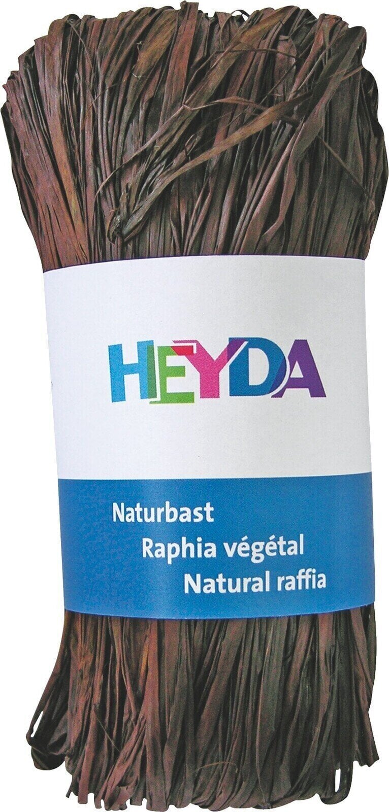 Материал Heyda 204887798 Рафия Brown 50 g 1