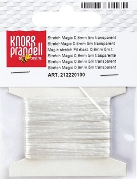 Material Knorr Prandell 212220100 Stretch Magic Transparent Ø 0,8 mm × 5 m 1 - 1