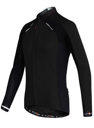 Cycling jersey Funkier Firenze-LW Jersey Black XL