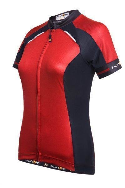 Odzież kolarska / koszulka Funkier Firenze W Golf Czerwony L