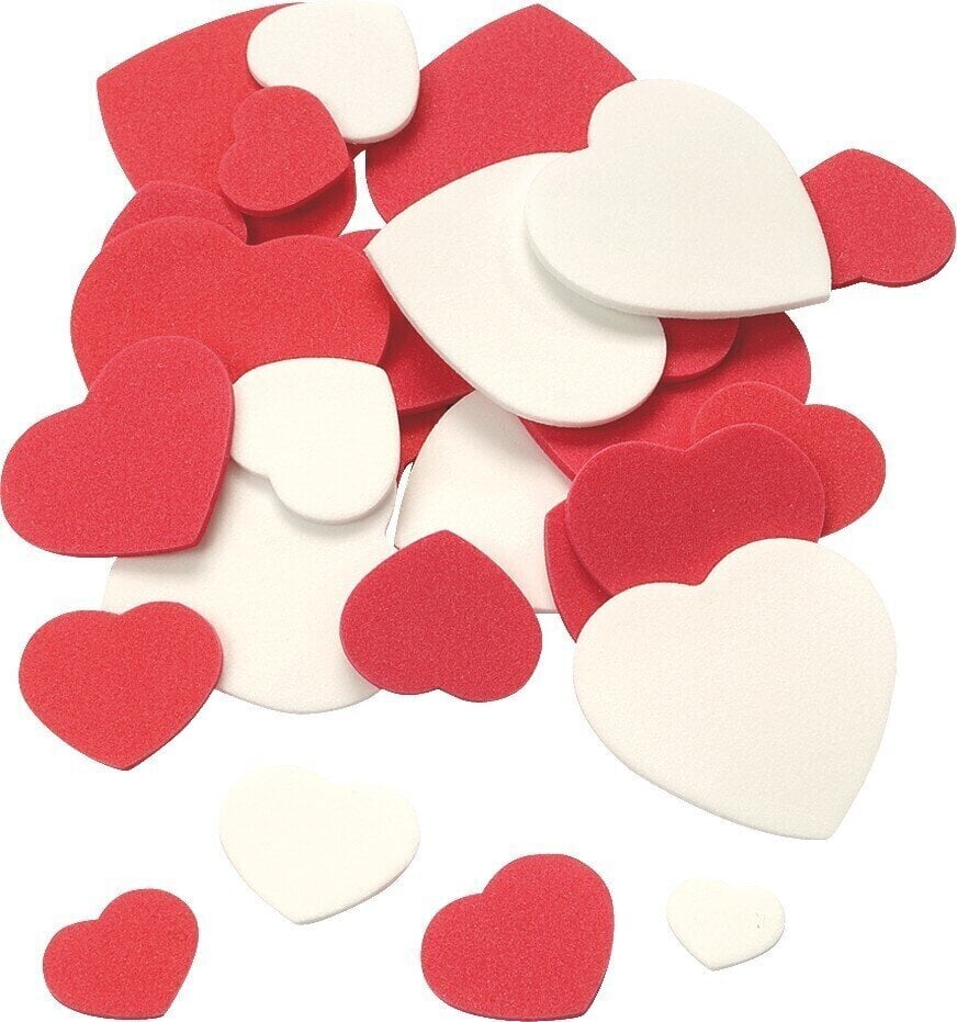Material Knorr Prandell 218434418 Foam Cutouts Heart mix 120