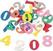 Materiale Knorr Prandell 218434931 Foam Cutouts Numbers 30