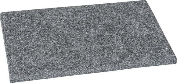 Material Heyda 204881599 Felt Anthracite 125×10×180 mm 1 - 1