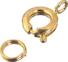 Material Knorr Prandell 212364522 Clasp Gold Ø 6 mm 4