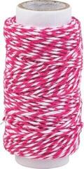 Material Knorr Prandell 2162660013 Twine White/Pink 20 m 1