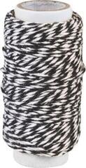 Material Knorr Prandell 2162660019 Twine White/Black 20 m 1