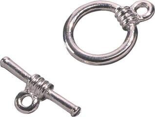 Material Knorr Prandell 212364100 Clasp Silver Ø 13 mm 1