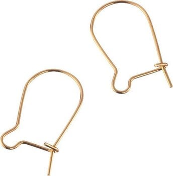 Material Knorr Prandell 212369516 Hooks Gold 9×16 mm 10 - 1