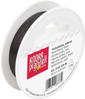 Material Knorr Prandell 212237080 Perlon Thread Black 50 m 1 - 1
