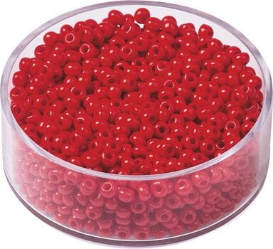 Dečije perle Knorr Prandell Rocailles Beads Carmine red ( Variant ) 17 g - 1