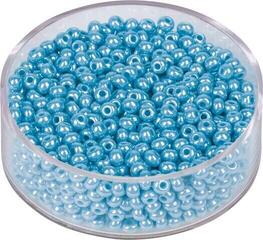 Koraliki Knorr Prandell Rocailles Beads Mother of Pearl Sky Blue 17 g