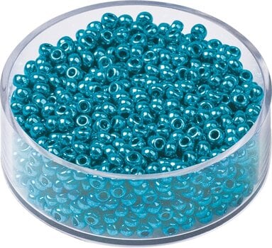 Dečije perle Knorr Prandell Rocailles Beads Metallic Blue 17 g - 1