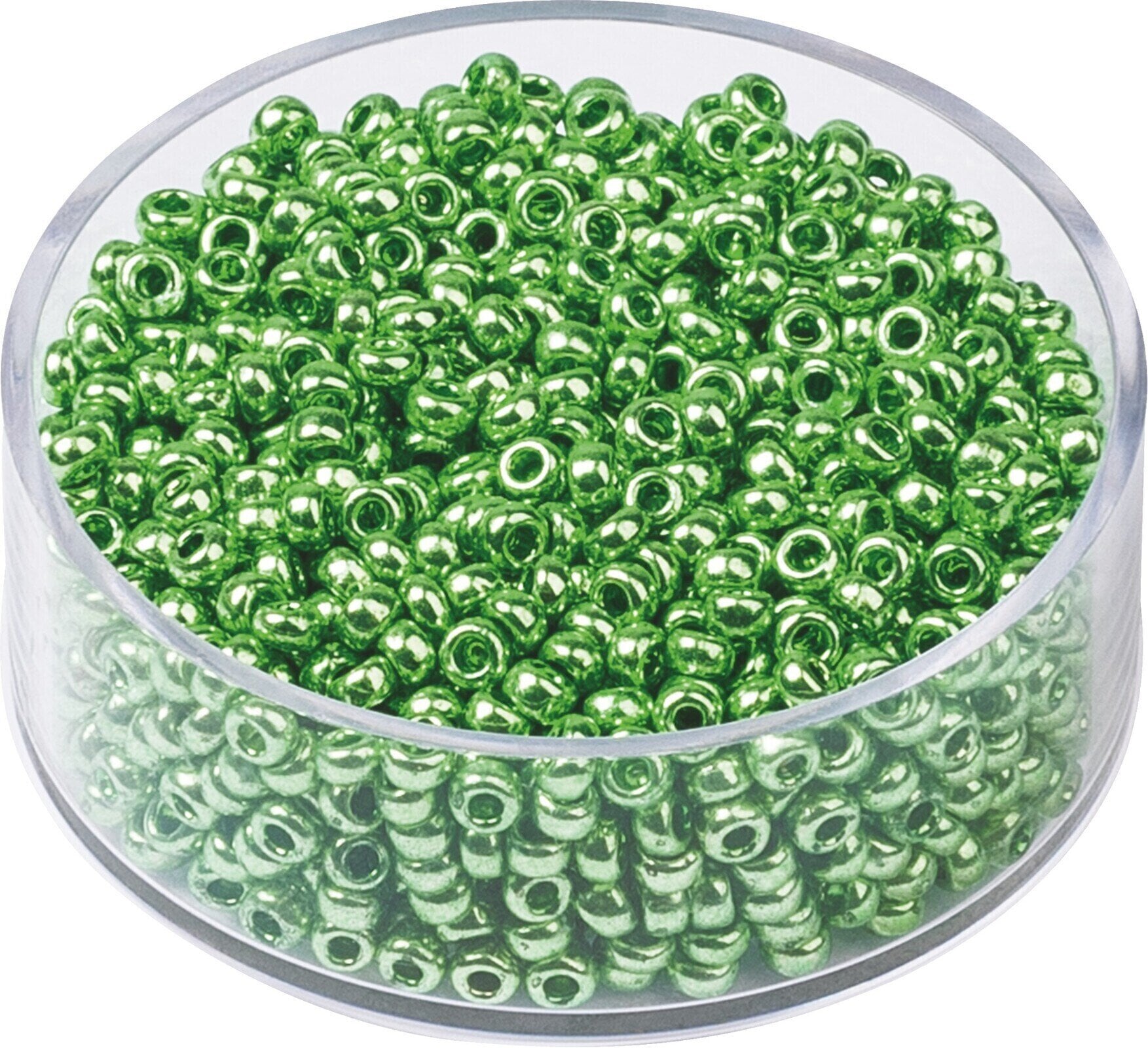 Dečije perle Knorr Prandell Rocailles Beads Metallic Green 17 g