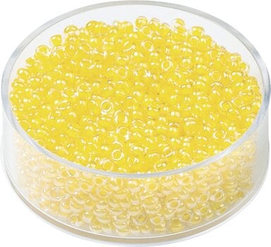 Dečije perle Knorr Prandell Rocailles Beads Lemon Yellow 17 g - 1