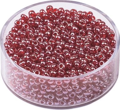 Korálky Knorr Prandell Rocailles Beads Bordeaux 17 g - 1