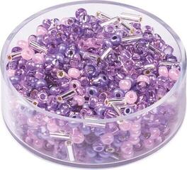 Бісер Knorr Prandell Rocailles Beads Rose/Purple/Silver 17 g