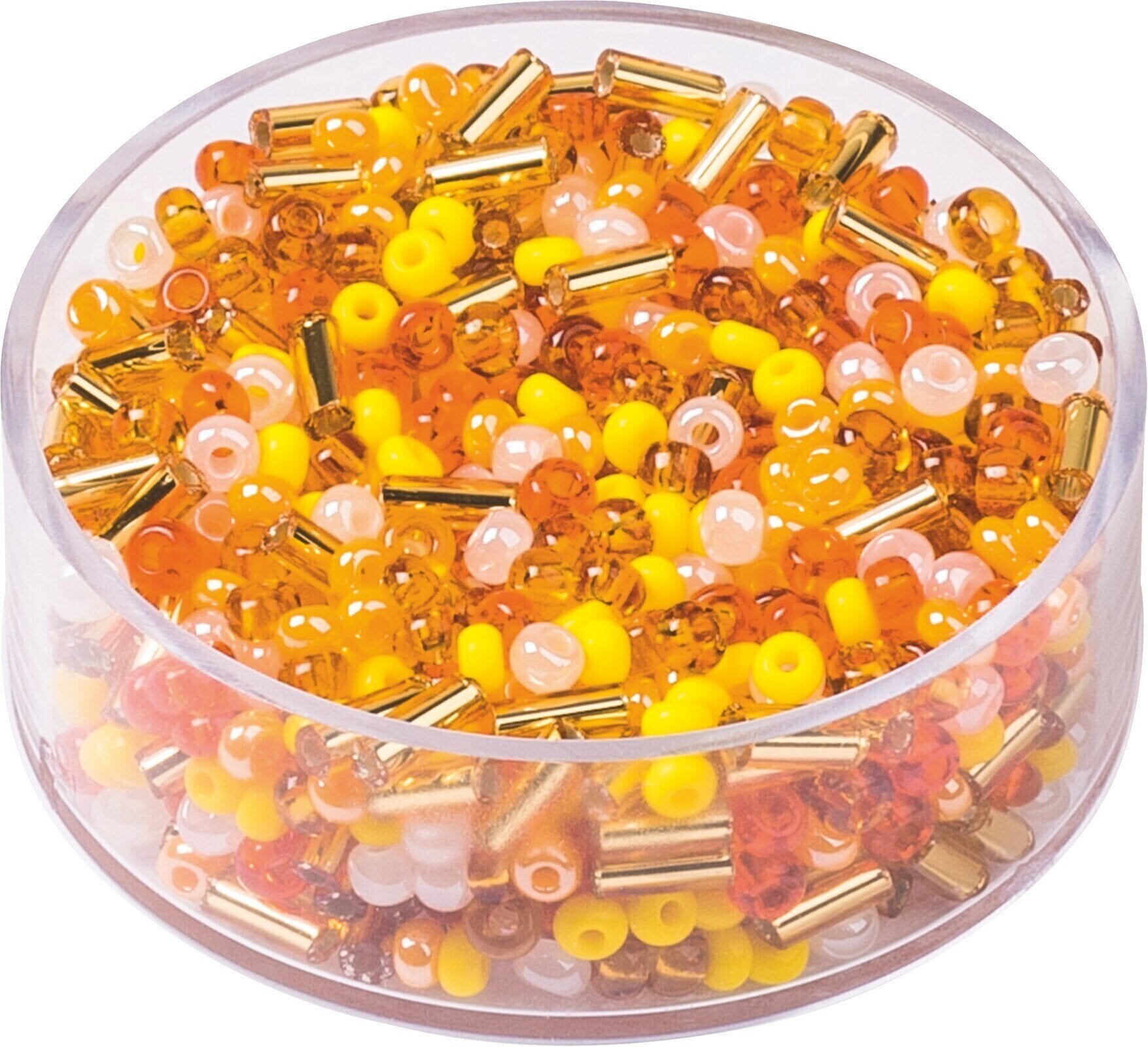 Dečije perle Knorr Prandell Rocailles Beads Yellow/Orange/Gold 17 g