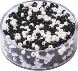 Бісер Knorr Prandell Rocailles Beads White/Black 17 g
