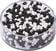Мъниста Knorr Prandell Rocailles Beads White/Black 17 g