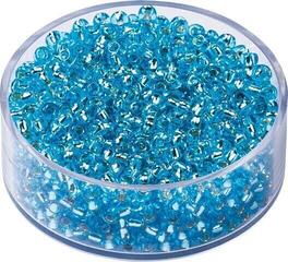 Dečije perle Knorr Prandell Rocailles Beads Transparent Sky Blue 17 g