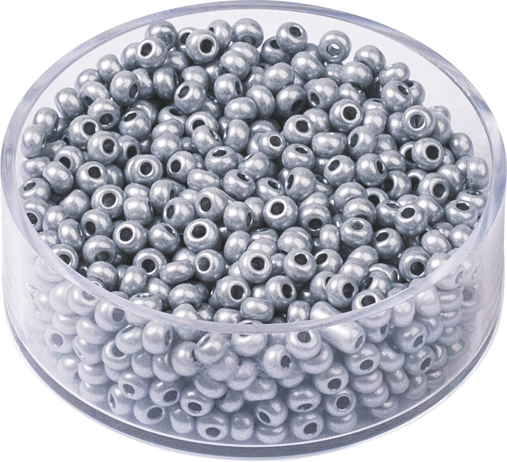 Dečije perle Knorr Prandell Rocailles Beads Silver Grey 17 g