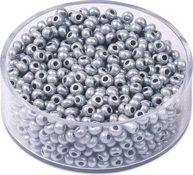 Dečije perle Knorr Prandell Rocailles Beads Silver Grey 17 g - 1