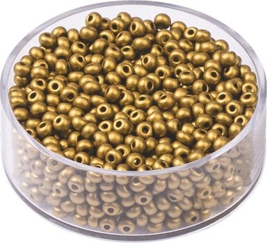 Мъниста Knorr Prandell Rocailles Beads Yellow Gold 17 g - 1