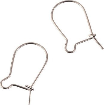 Material Knorr Prandell 212369010 Hooks Silver 9×16 mm 10 - 1