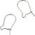 Material Knorr Prandell 212369010 Hooks Silver 9×16 mm 10