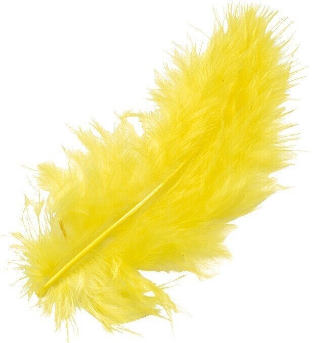 Material Knorr Prandell 216619053 Feathers Yellow 100 mm 15