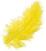 Material Knorr Prandell 216619053 Feathers Yellow 100 mm 15