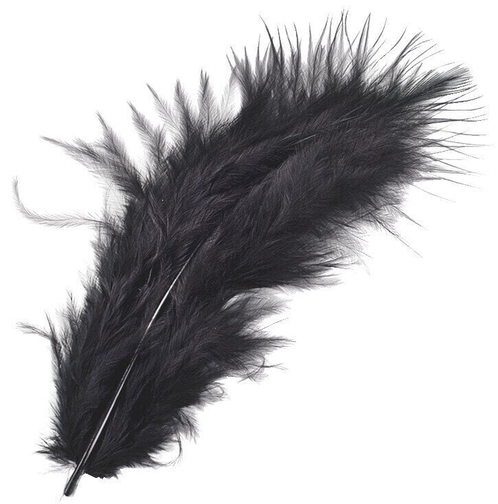 Material Knorr Prandell 216619614 Feathers Black 100 mm 15