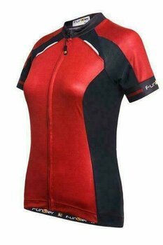 Maillot de ciclismo Funkier Firenze W Jersey Red M - 1