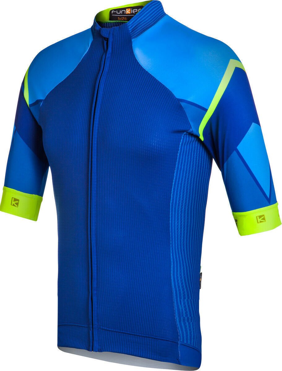 Odzież kolarska / koszulka Funkier Sensano Golf Blue M