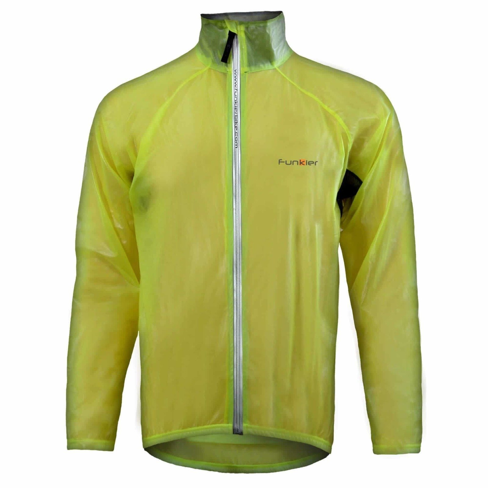 Kerékpár kabát, mellény Funkier Lecco Clear Yellow L