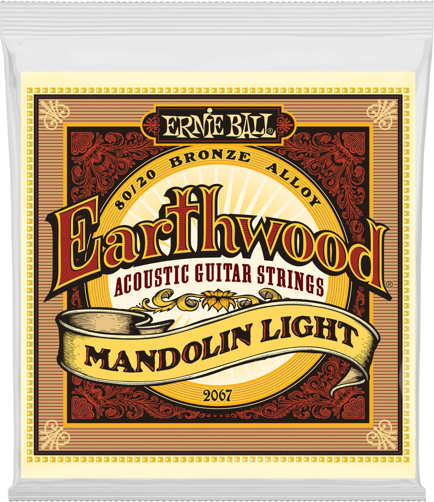 Corzi pentru mandoline Ernie Ball 2067 Earthwood Mandolin