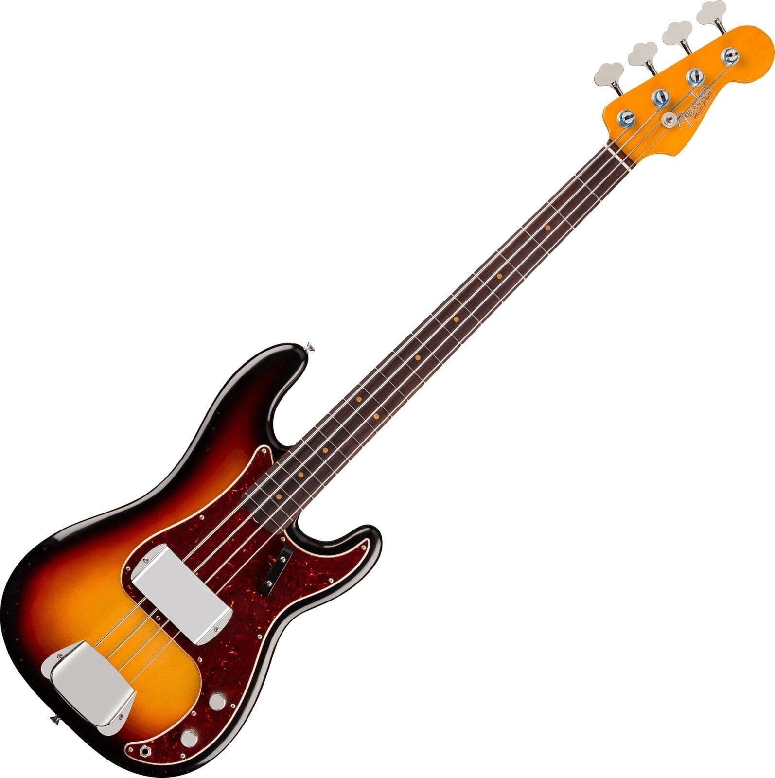 4-strenget basguitar Fender James Jamerson 1962 Precision Bass RW 3-Tone Sunburst 4-strenget basguitar