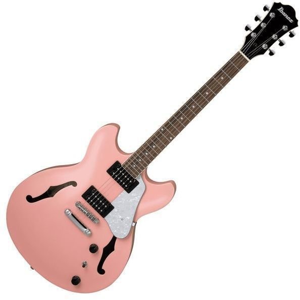 Semi-akoestische gitaar Ibanez AS63 CRP Coral Pink