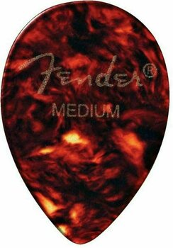 Plectrum Fender 358 Shape Shell Medium Plectrum - 1