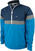 Vízálló kabát Benross Hydro Pro 1/4 Zip Waterproof Mens Jacket Electric Blue L