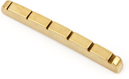 Ersatzteil für Gitarre Fender Yngwie Malmsteen Pre-Slotted Brass String Nut - 1