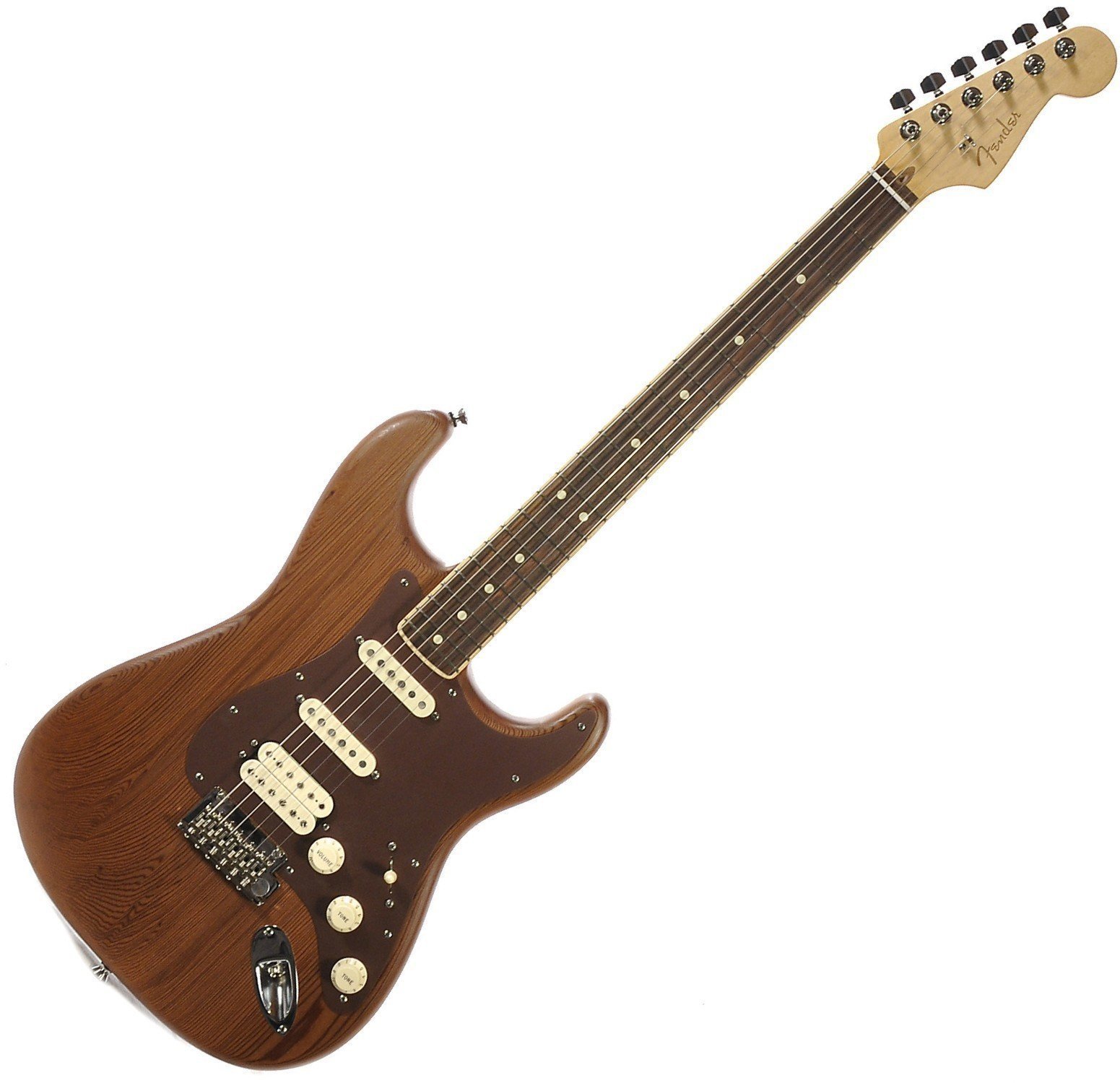 Electric guitar Fender Reclaimed Old Growth Redwood Stratocaster