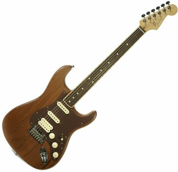Elektrisk guitar Fender Reclaimed Old Growth Redwood Stratocaster - 1